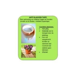 Anti-slakken Kopertape 4 M -BSI Planten Winkel antislakken kopertape 1484052941 2 600