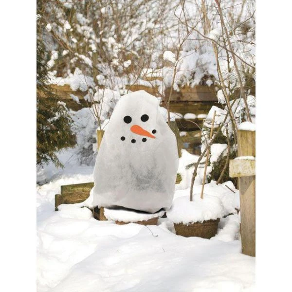 Beschermhoes Planten - Sneeuwman - 130 × 150 Cm 5 Beschermhoes Planten - Sneeuwman - 130 × 150 Cm - Afbeelding 3