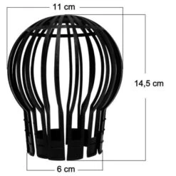 Dakgoot Bladvangers Tegen Verstopte Afvoerpijpen - Set Van 2 Stuks -BSI Planten Winkel dakgootbeschermers 1484066306 4 600