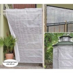 Gewapende Folie 170 G/m² - 200 × 300 Cm -BSI Planten Winkel folie verstevigd 2 x 3 m 1484061264 1 600