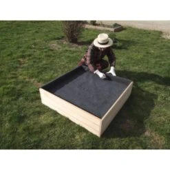 Gronddoek In Vilt Voor Vierkante Moestuin 120 × 120 Cm -BSI Planten Winkel gronddoek in vilt vierkante moestuin 1513765107 3 600