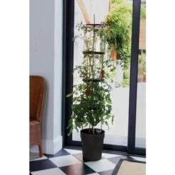 Tomatentoren 150 Cm Met Bewateringssysteem - Grijs -BSI Planten Winkel klimplantentoren met bewateringssysteem 1519073397 1 600