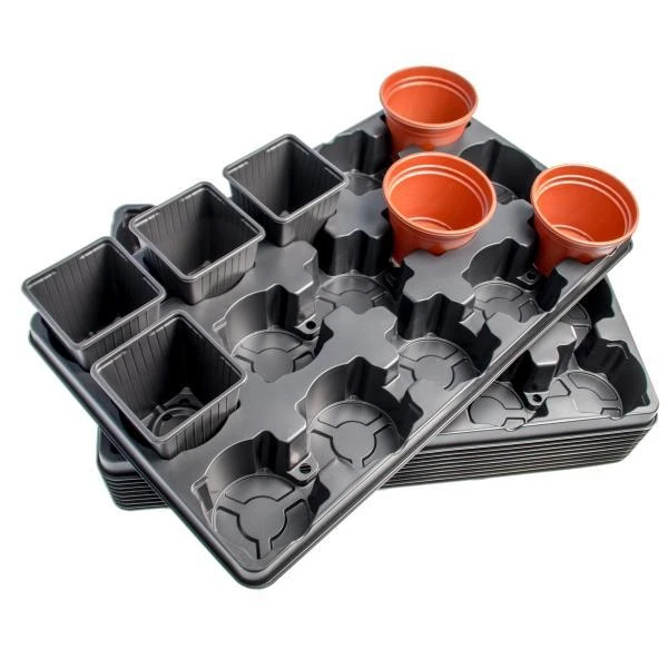 Tray Voor Ronde Of Vierkante Kweekpotten 5 Tray Voor Ronde Of Vierkante Kweekpotten - Afbeelding 3